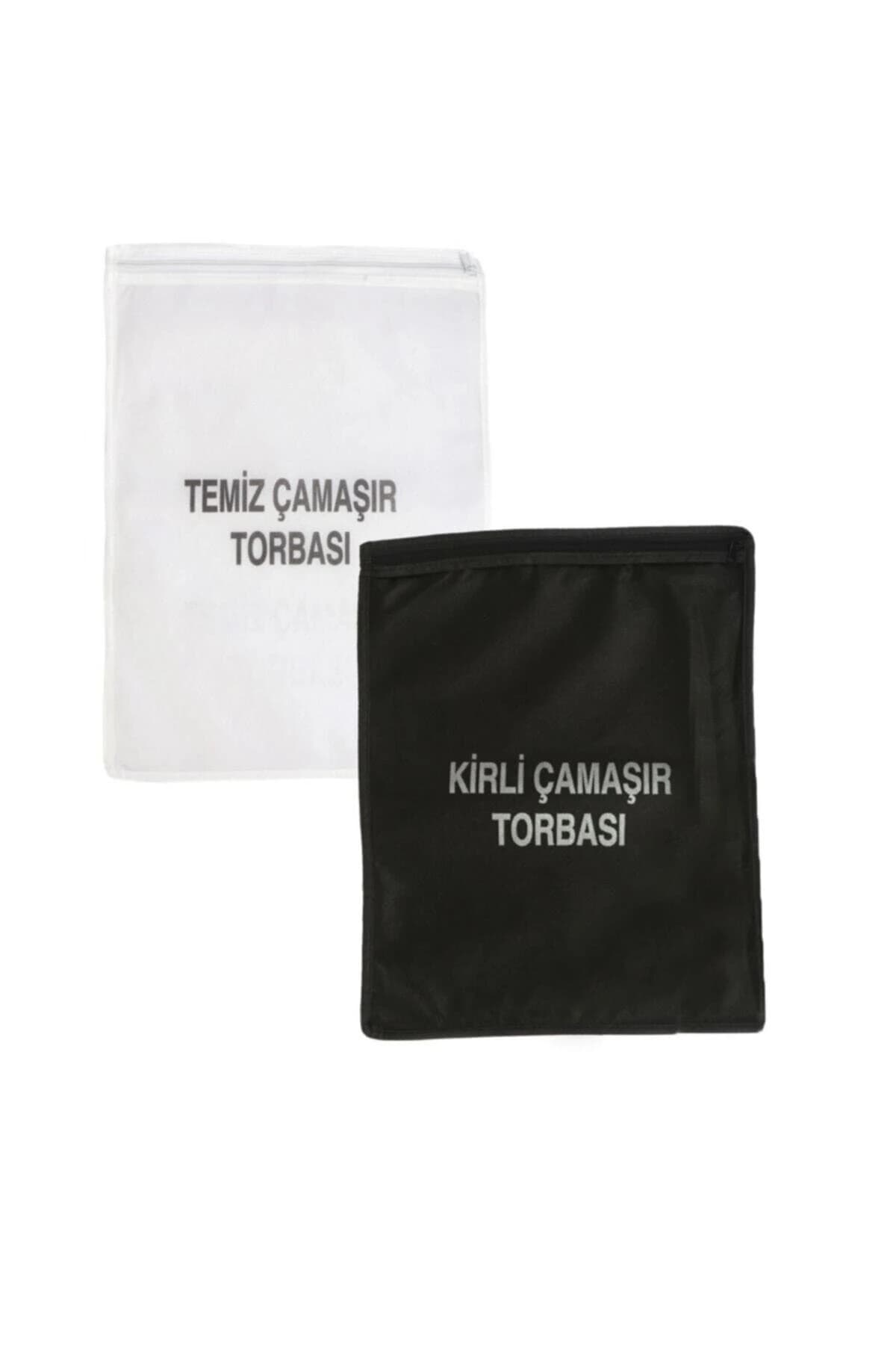 Askeri Çamaşır Torbası Seti 4'lü | 2 Kirli + 2 Temiz Çamaşır Organizatör