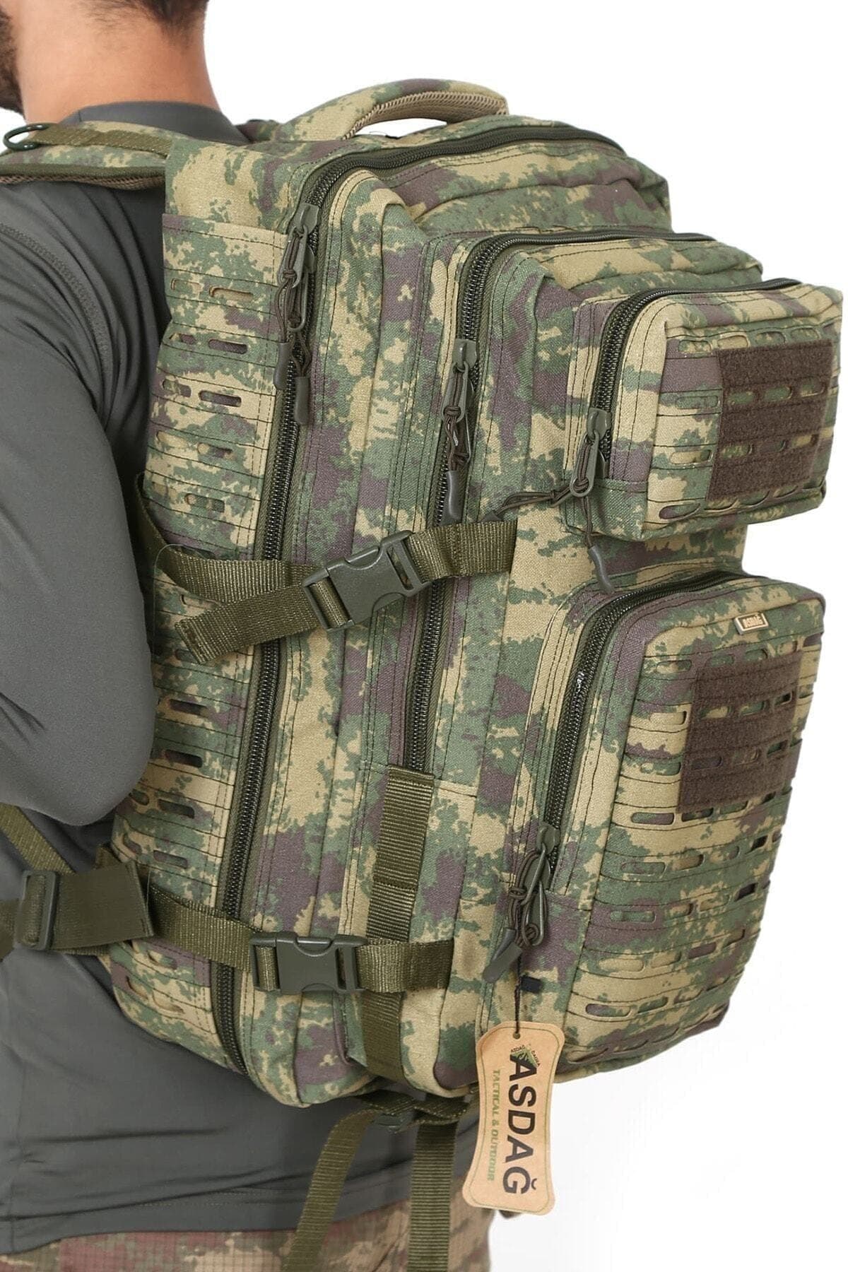 Su Geçirmez Taktik Sırt Çantası 55L | Yırtılmaz Cordura Operasyon Çantası